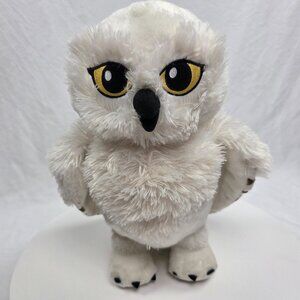 Build A Bear Hedwig Owl 13" Plush Stuffed Owl White Harry Potter Wizarding World